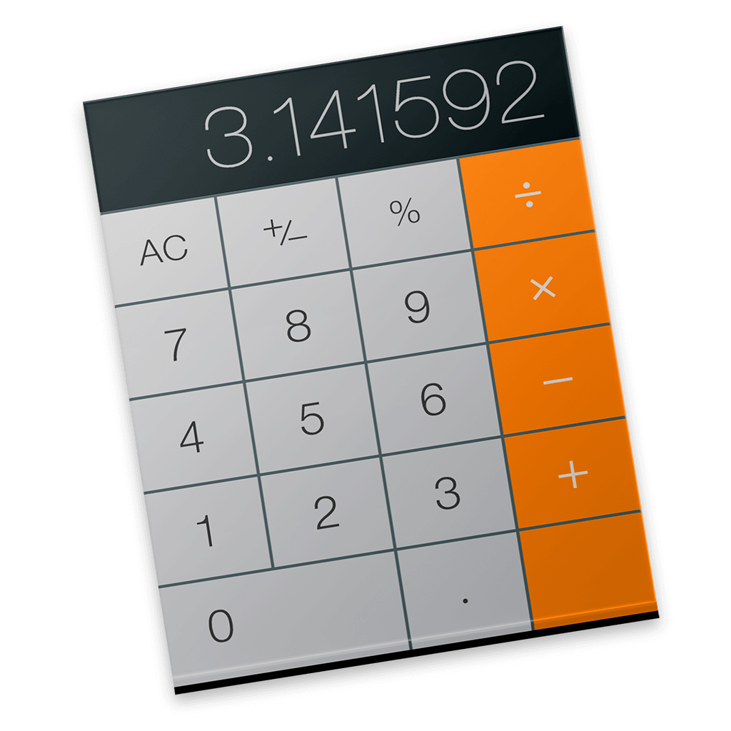 macOS X Calculator icon